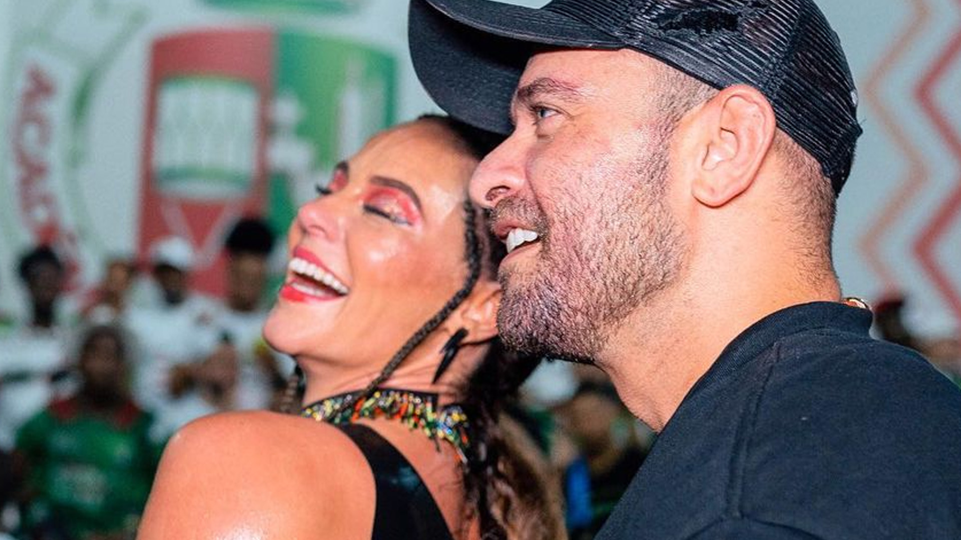 Paolla Oliveira celebra aniversário de Diogo Nogueira: “Uma alegria”