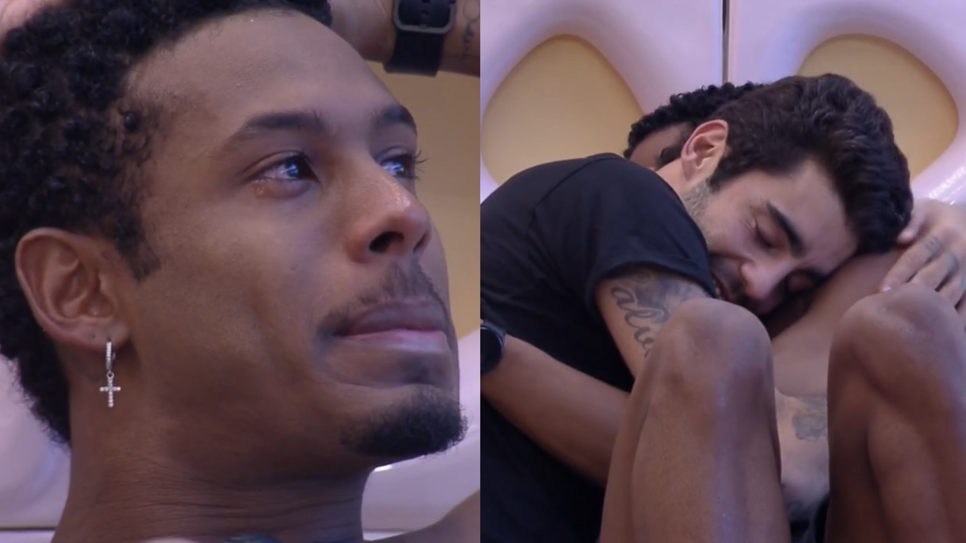 BBB22: Paulo André chora após DR com Pedro Scooby e se arrepende: “Dei mole”