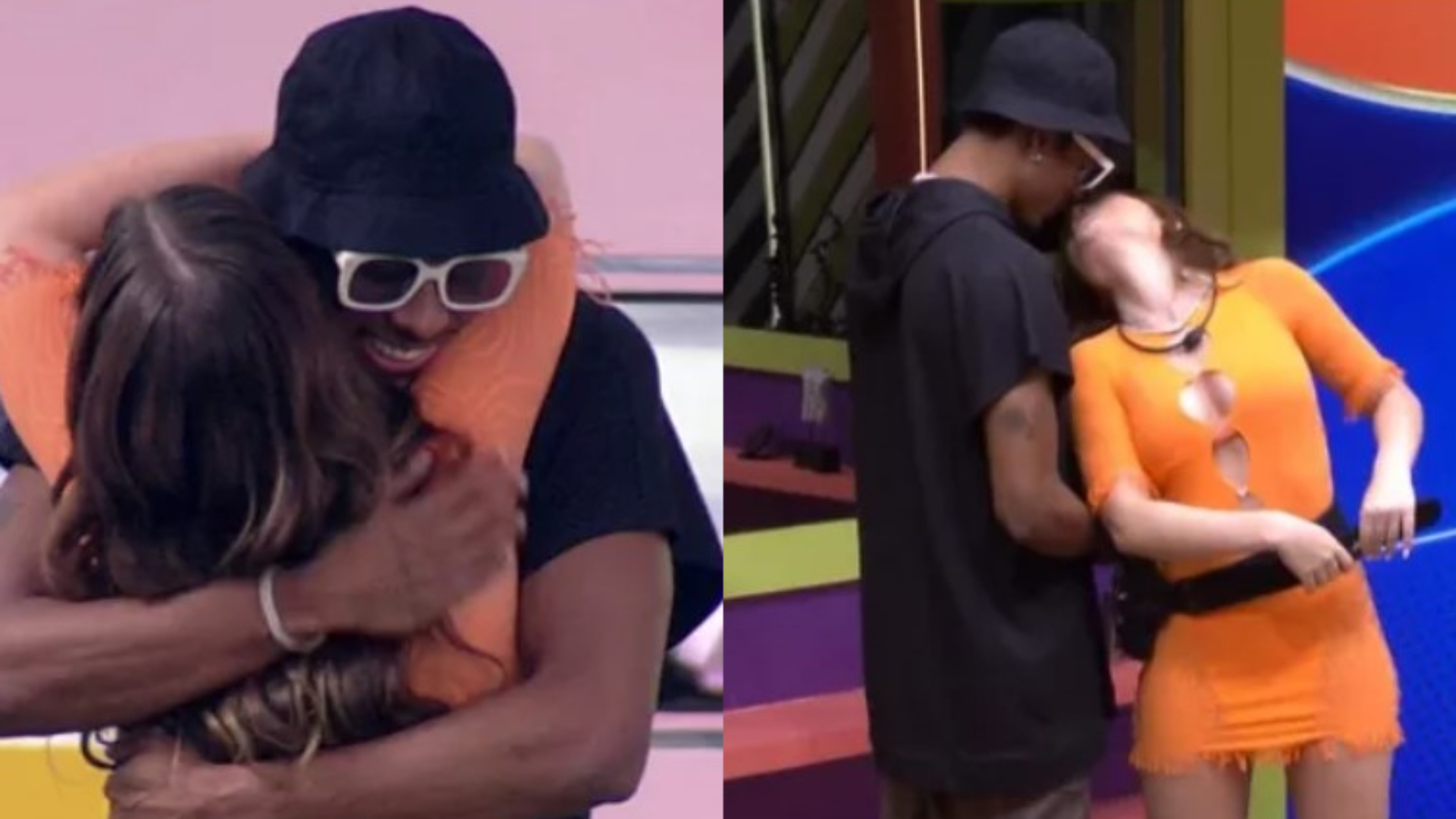 Tá rolando? P.A e Jade Picon vivem clima de romance e trocam beijos no BBB 101