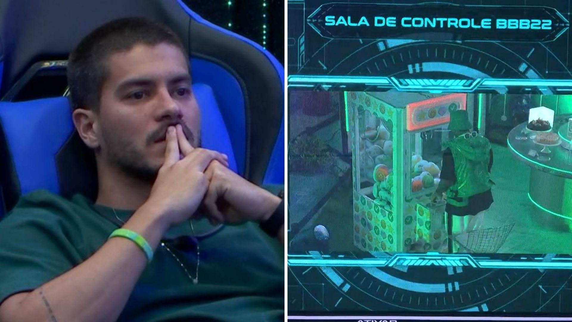 BBB22: Arthur flagra Paulo André trapaceando e se irrita: “Queria ver se fosse eu”