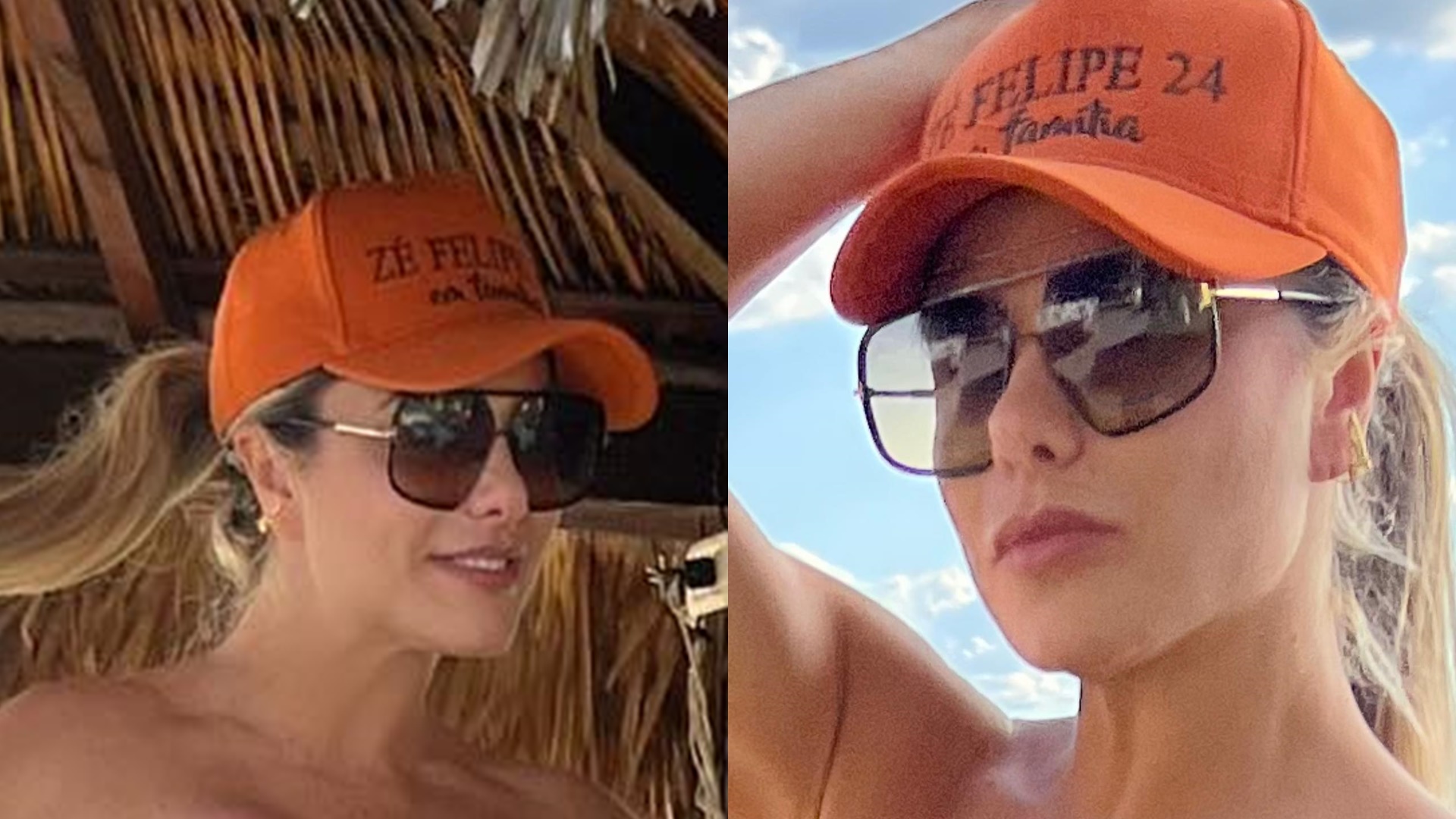 Poliana Rocha tampa só o necessário e escandaliza com biquíni explodindo: “Deusa”