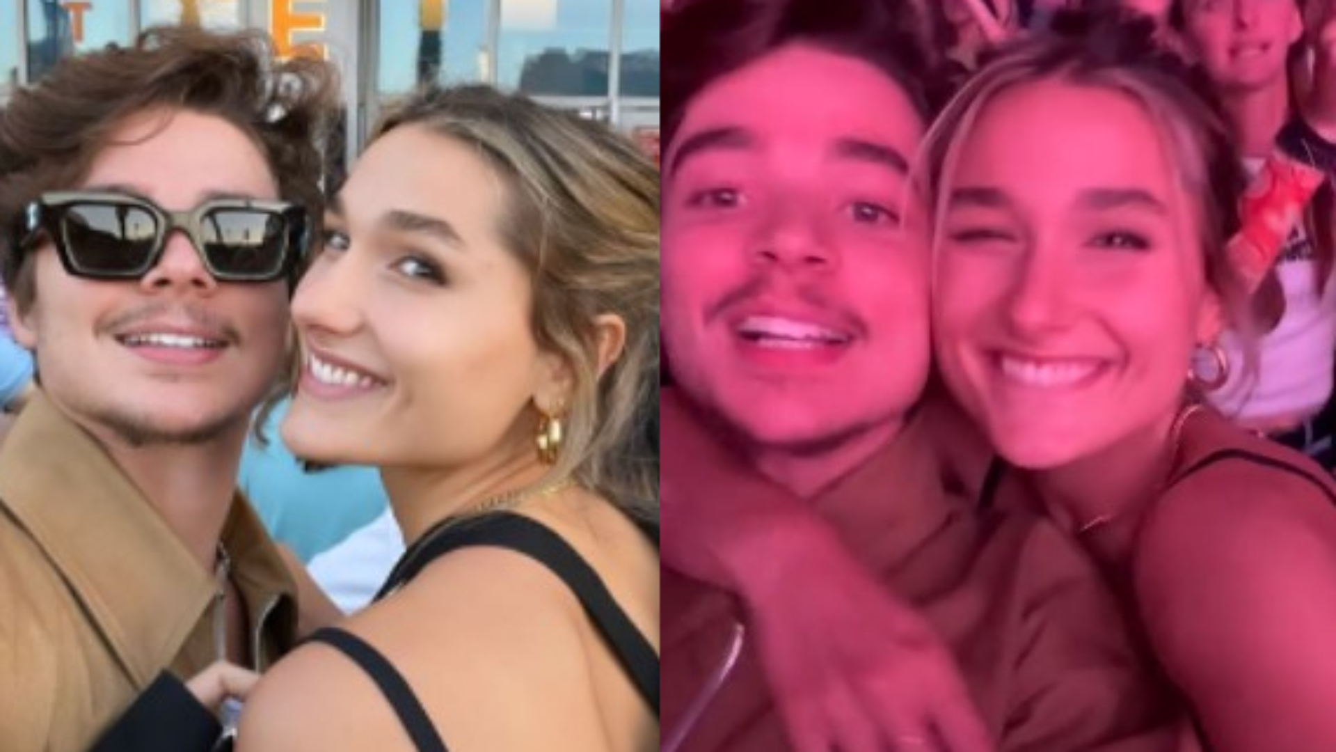 Sasha Meneghel e João Figueiredo trocam beijos em show e fãs cravam: “Casalzão”