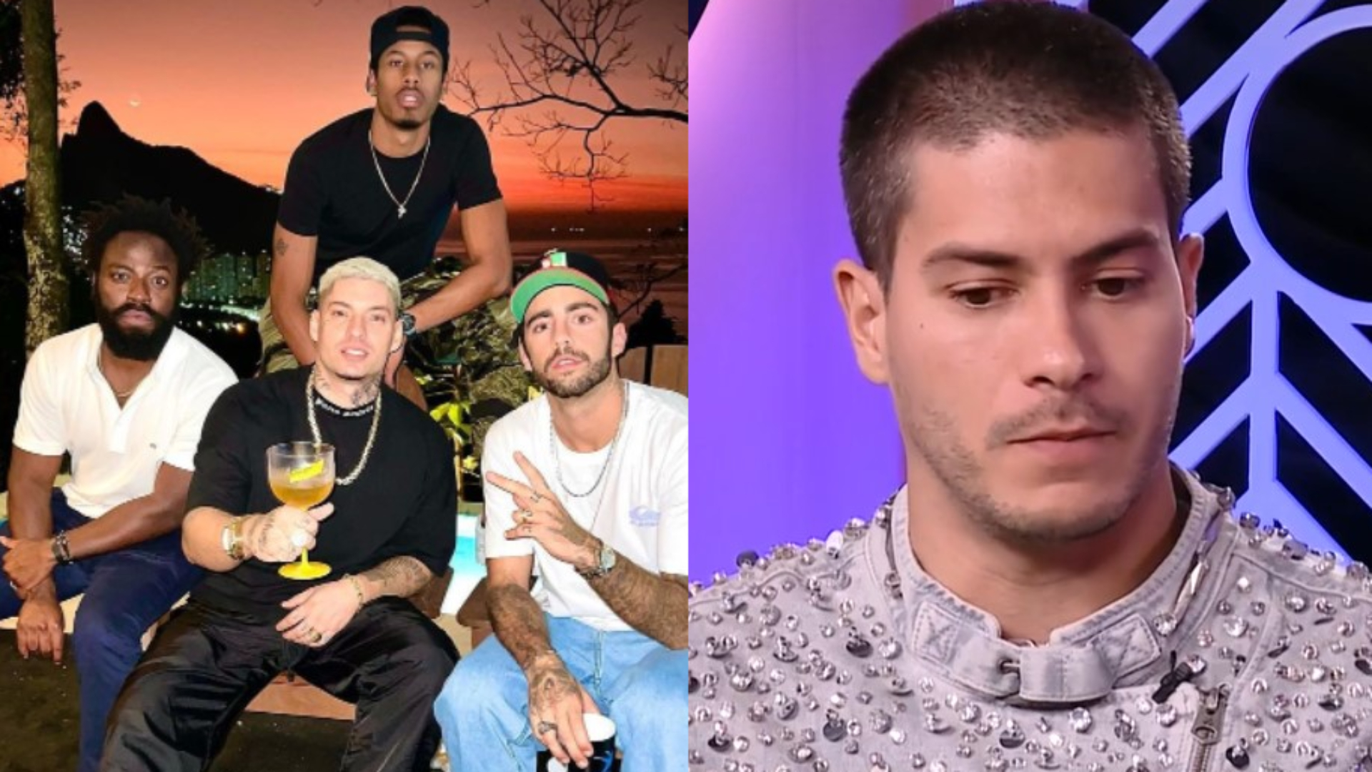E o Arthur? Pedro Scooby, P.A e D.G se reencontram após BBB22: “Nada é em vão”
