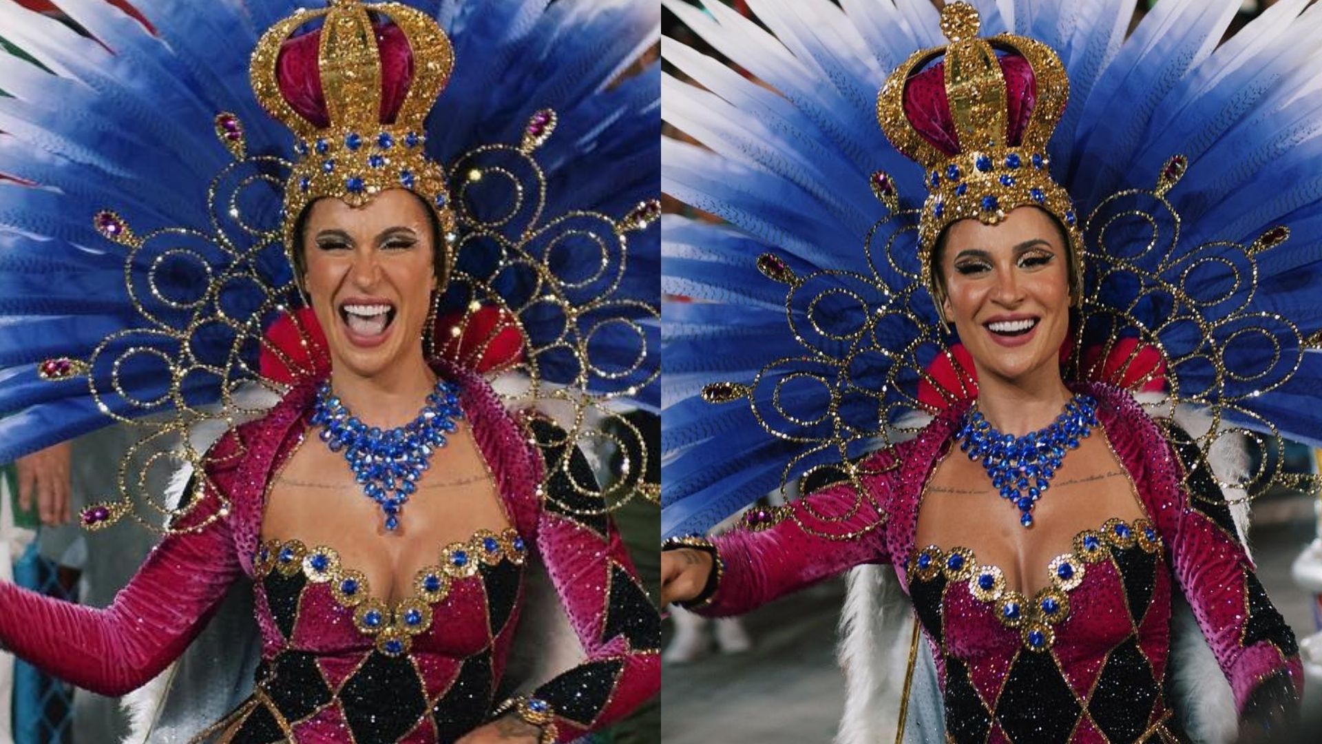 Solteira, ex-BBB Bianca Andrade arrasa em desfile de Carnaval com look cavado