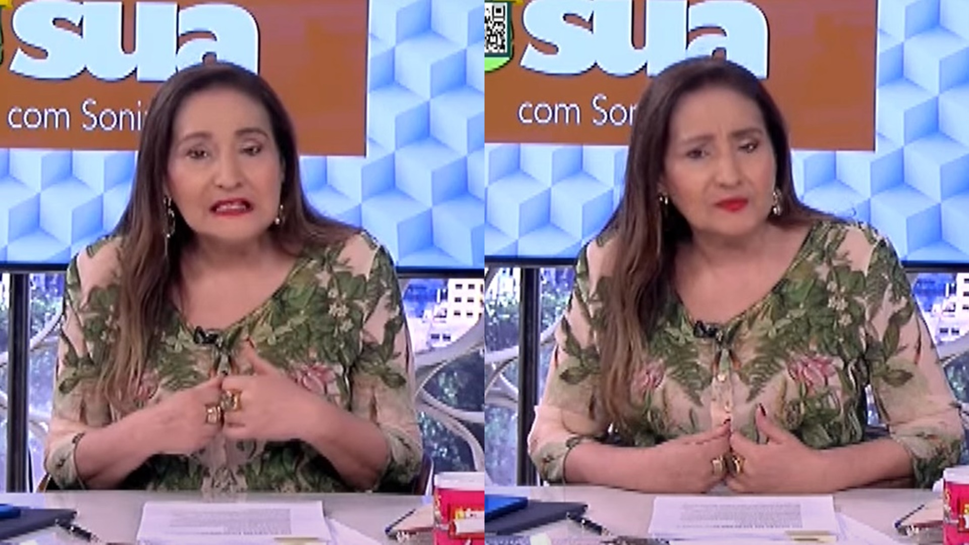 Sonia Abrão comete gafe ao vivo na RedeTV! e se desespera: “Vou ser demitida”