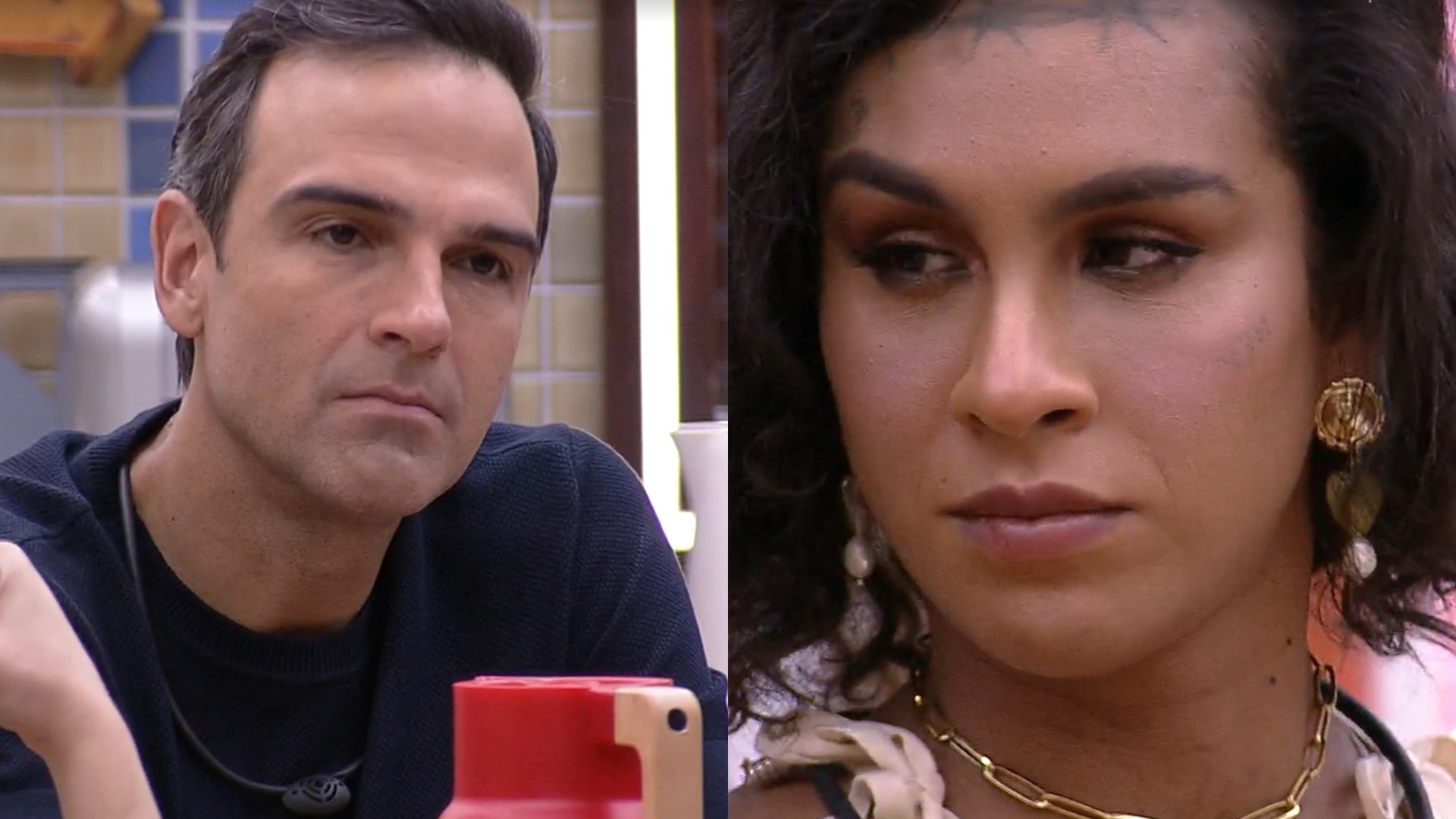 Tadeu Schmidt coloca comadres contra a parede e Lina desabafa: “Tem uma mágoa”