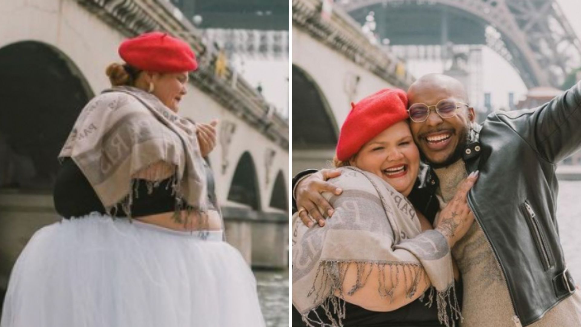 Sonho! Thais Carla é pedida em casamento em Paris: “Obrigada por me escolher”
