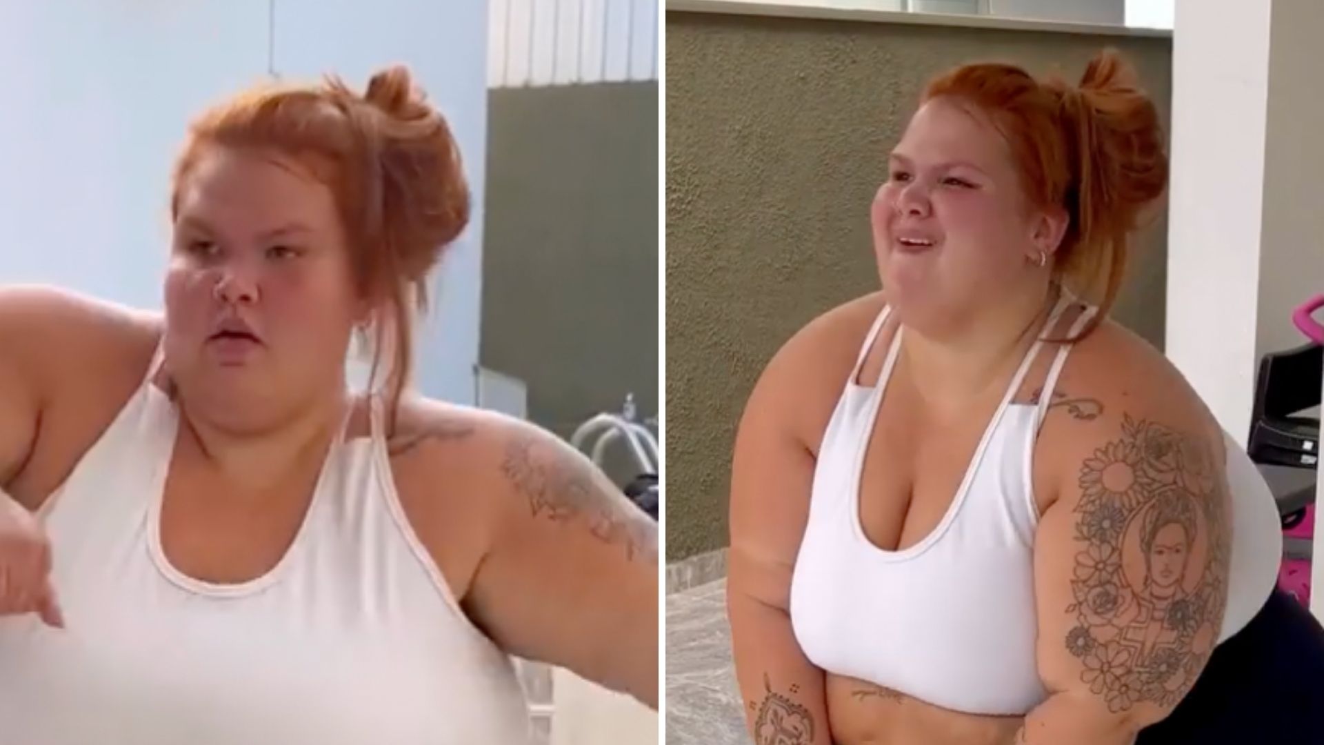 Thais Carla malha de top e barriga de fora: “Gorda sim, mas doente não”