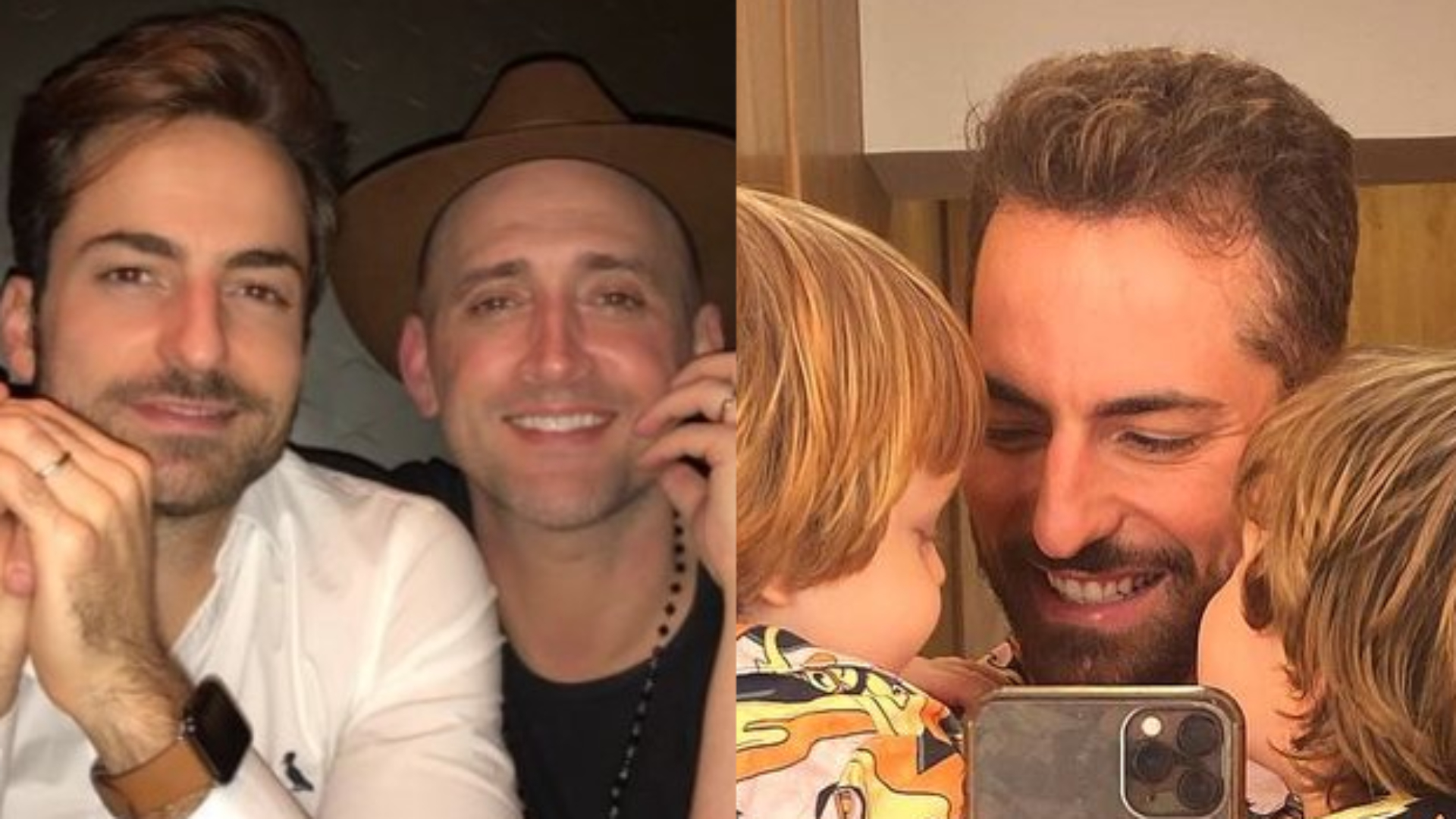 Dois Príncipes! Thales Bretas publica foto rara dos filhos e beleza choca fãs