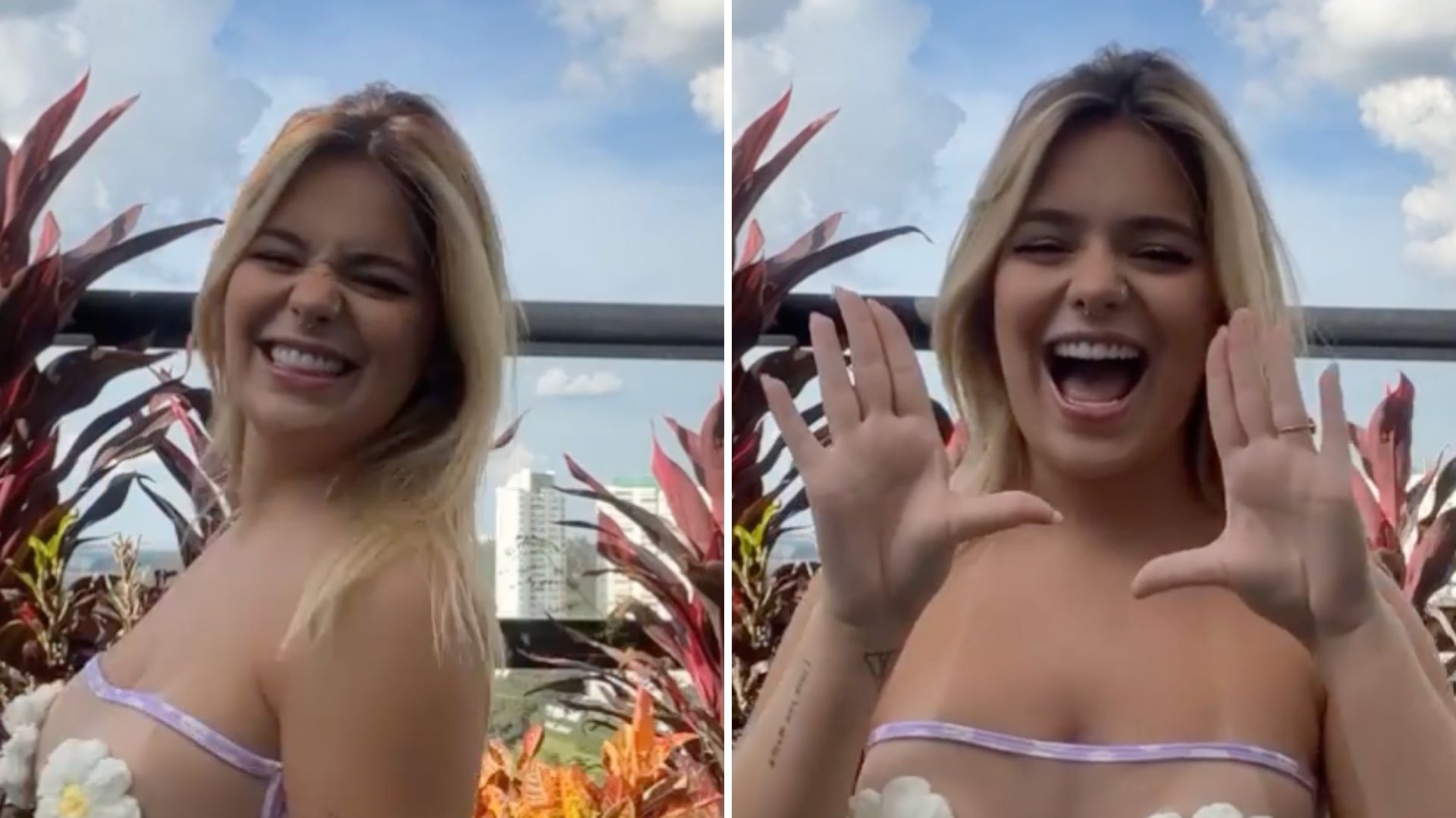 Ex-BBB Viih Tube posa com biquíni transparente e dança em vídeo ousado: “Gostosa”