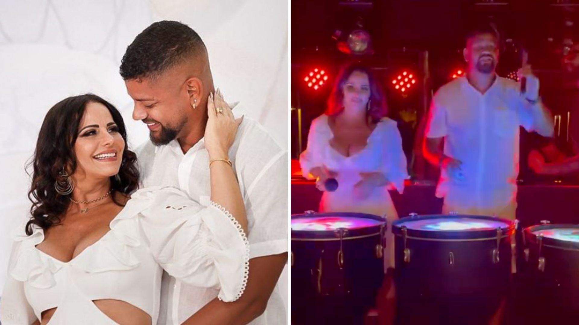 É oficial! Viviane Araújo revela sexo e nome do bebê em chá revelação luxuoso e high tech