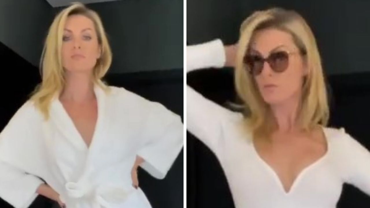 Ana Hickmann surge usando maiô cavadíssimo e ostenta pernões de dar inveja: “Subiu a temperatura”