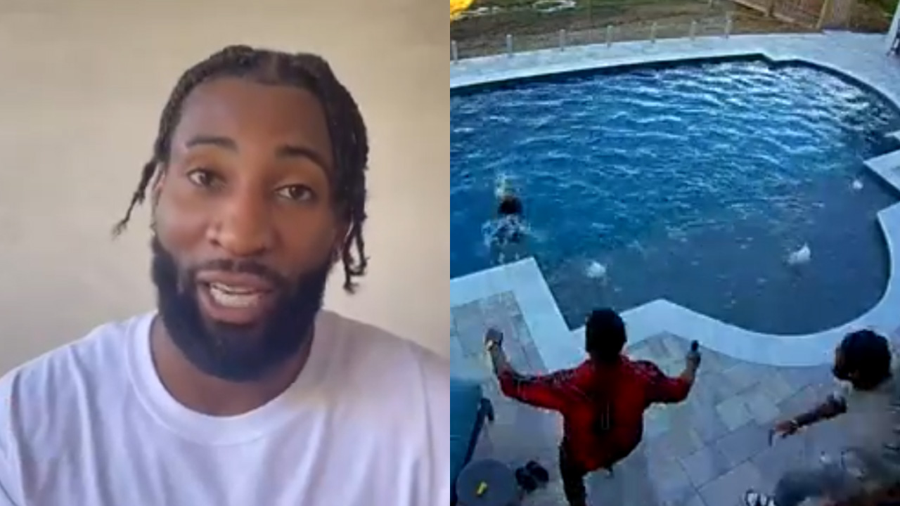 Jogador de basquete salva a vida do filho em ato de coragem registrado em vídeo: “Pesadelo de qualquer pai”