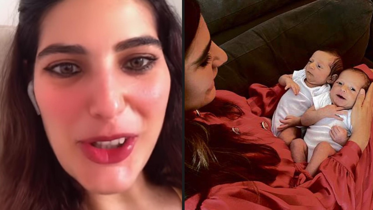 Andréia Sadi revela estratégia para não dormir na amamentação e correr o risco de derrubar os filhos: “Medo”