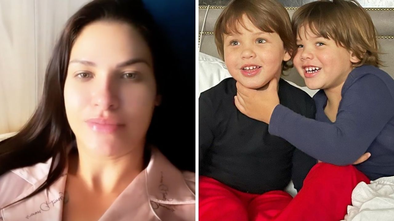 Andressa Suita revela momento difícil com os filhos e pede ajuda da mãe: “Tem que ser no tempo deles”