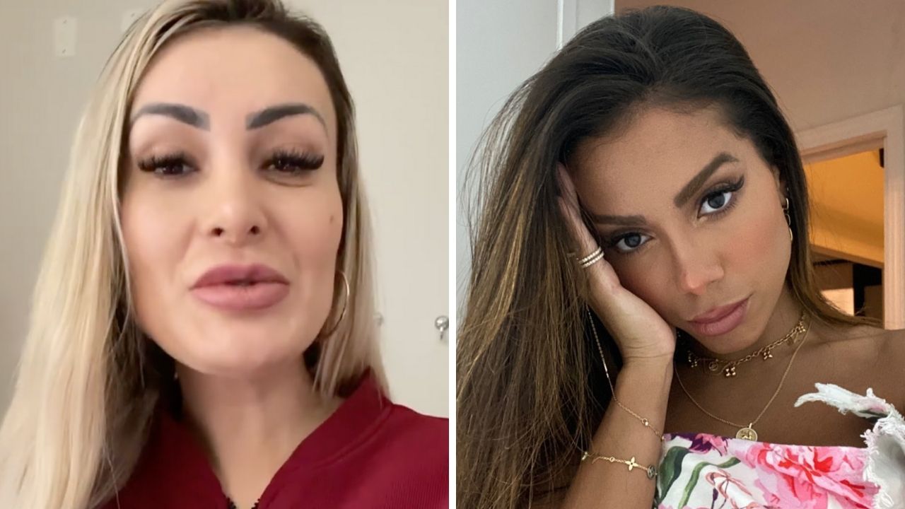 Andressa Urach parte para o ataque e desce o nível com Anitta: “Eu cobrava, ela dá de graça”