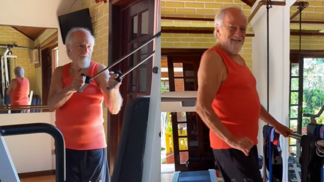 Aos 88 anos, Ary Fontoura dá show de jovialidade e motiva seguidores: “Com fé e muito amor!”