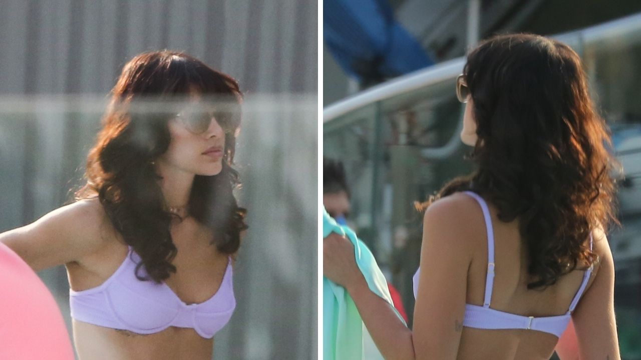 De biquíni, Bruna Marquezine é flagrada em cenas quentes exibindo suas curvas em hotel de luxo