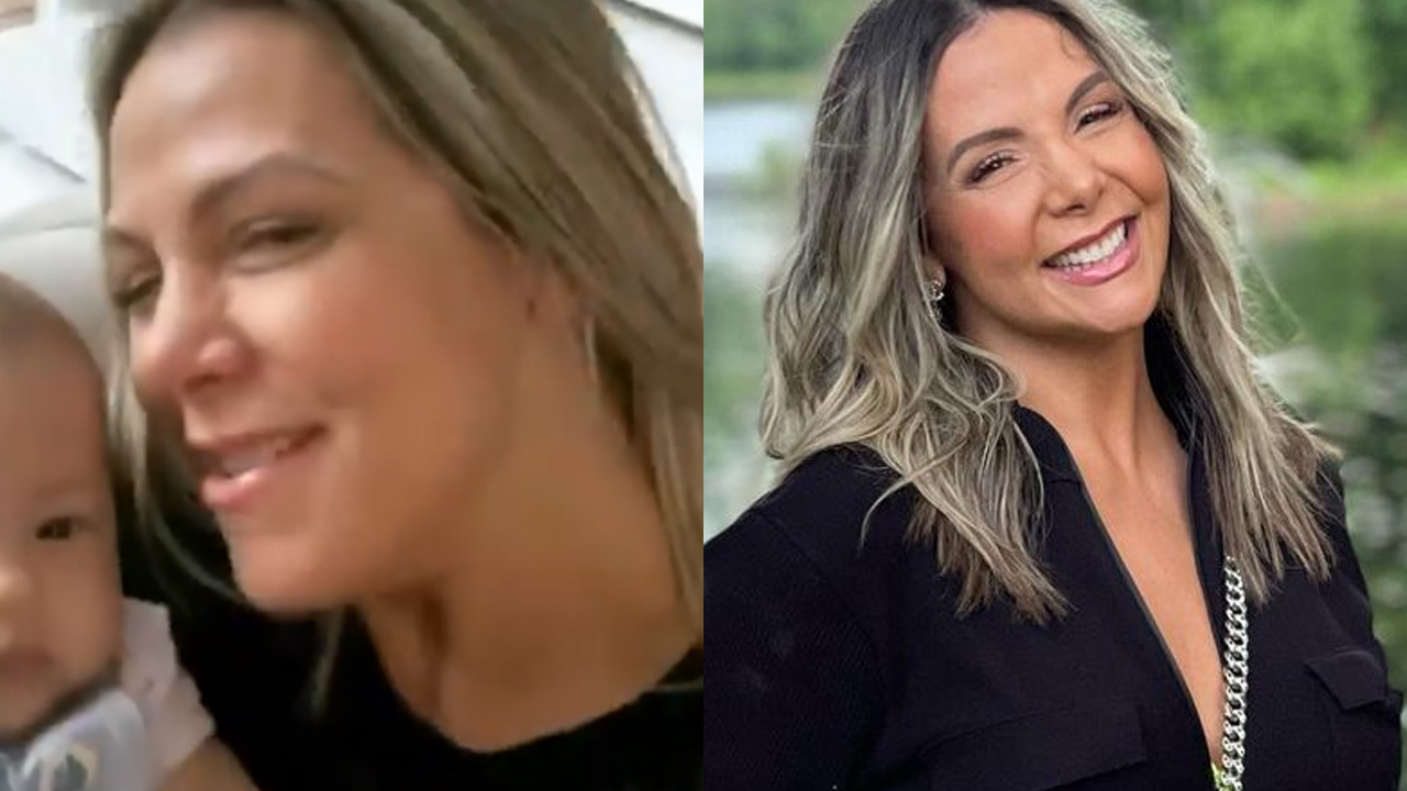 Carla Perez aparece feliz da vida com bebê recém-nascido e se derrete: “Meu príncipe”