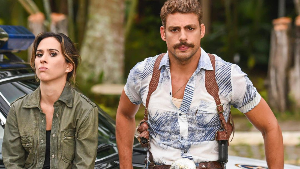 Cauã Reymond resgata clique em bastidores de filme com Tatá Werneck e rasga elogios à atriz: ”Sou seu fã”