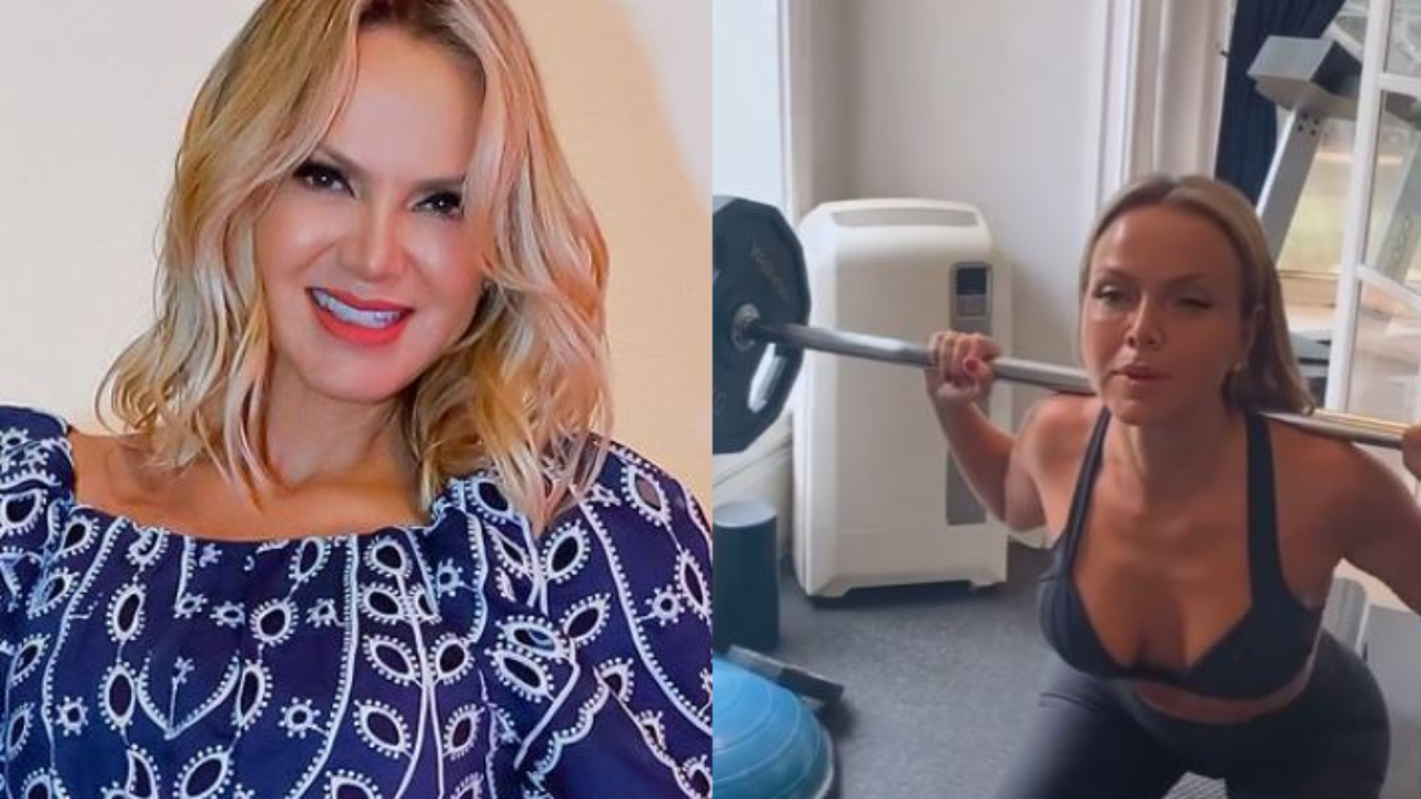 Aos 47 anos, Eliana pega pesado na academia e impressiona ao exibir físico sarado: “Que gata!”