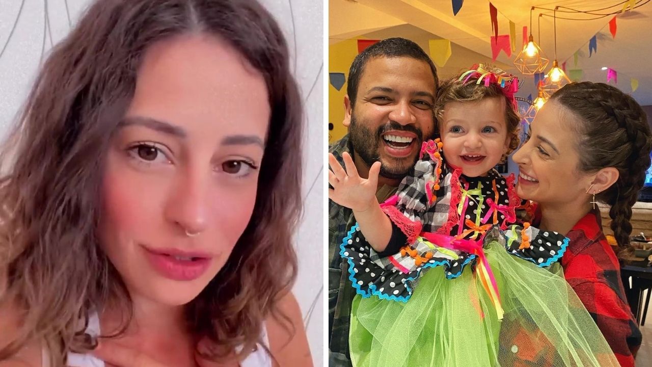 Esposa do ex-BBB Projota afirma que a filha desenvolveu fobia social: “Ela tem medo de pessoas”