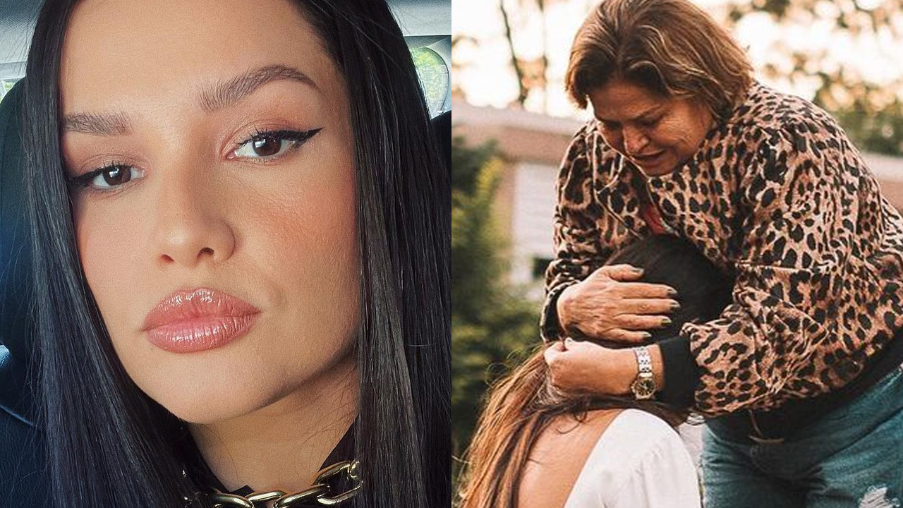 Ex-BBB Juliette Freire se atira aos pés da mãe em reencontro após viagem: “Mainha”