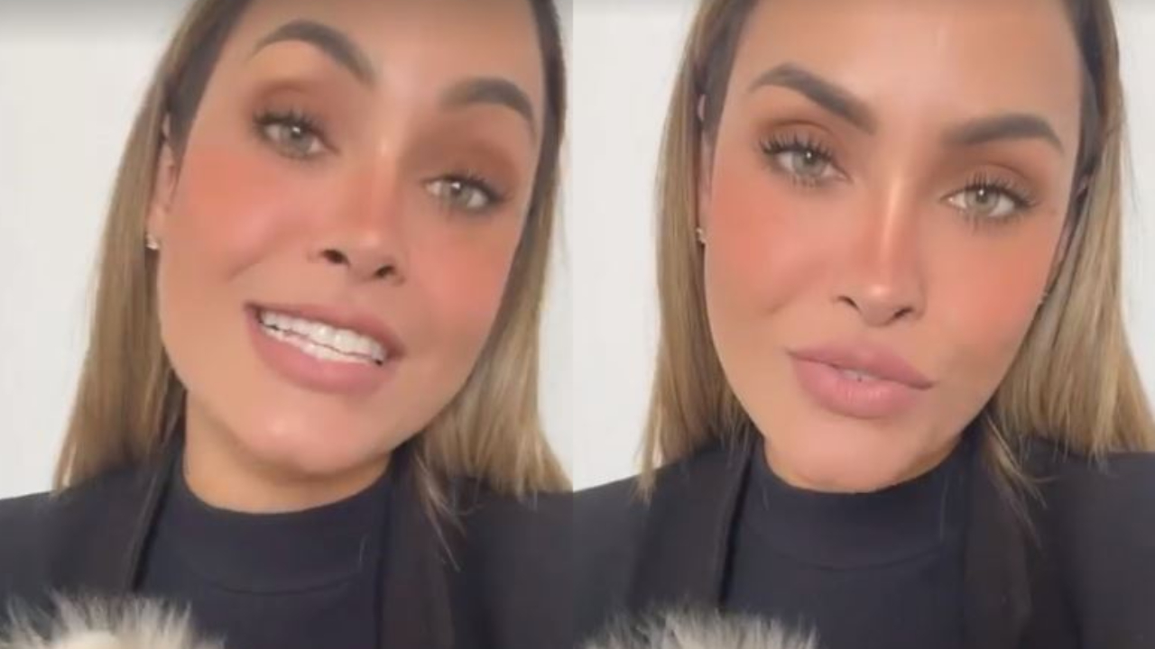 Após cobranças, ex-BBB Sarah Andrade toma primeira dose da vacina e faz apelo: “Vamos nos cuidar”