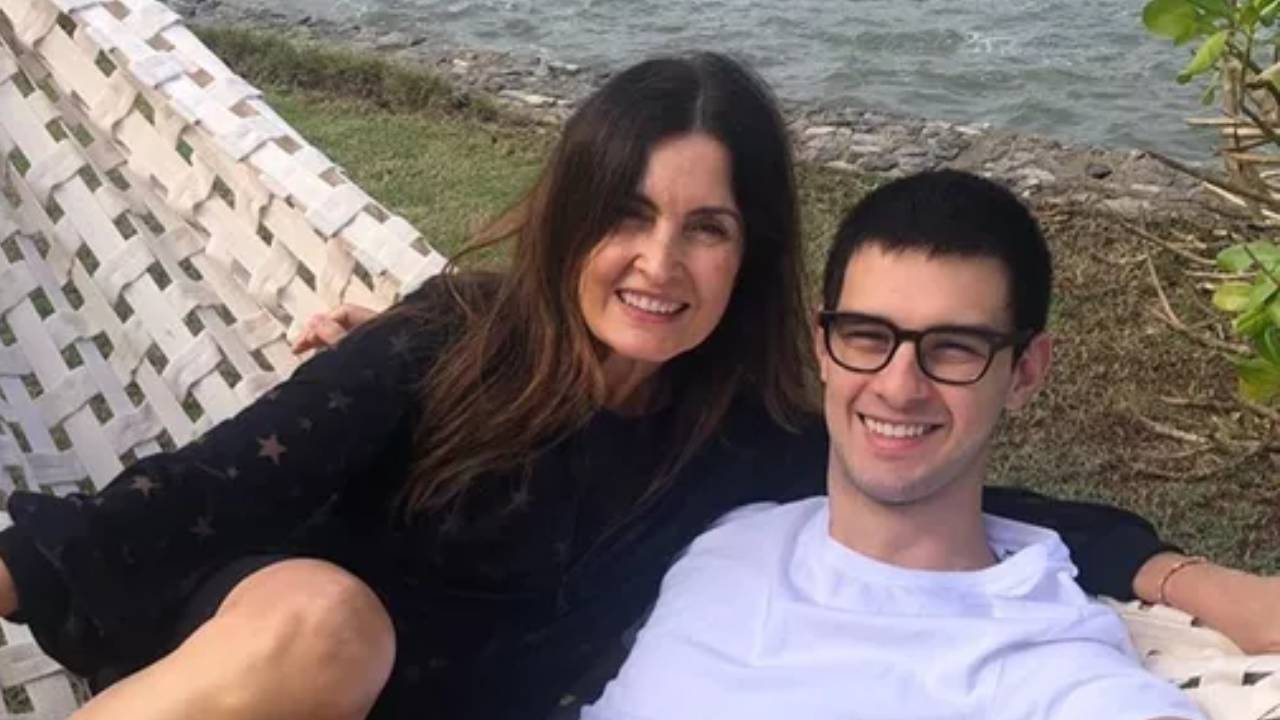 Fátima Bernardes surpreende a web ao resgatar foto raríssima da infância do filho: “Morrendo de saudade”