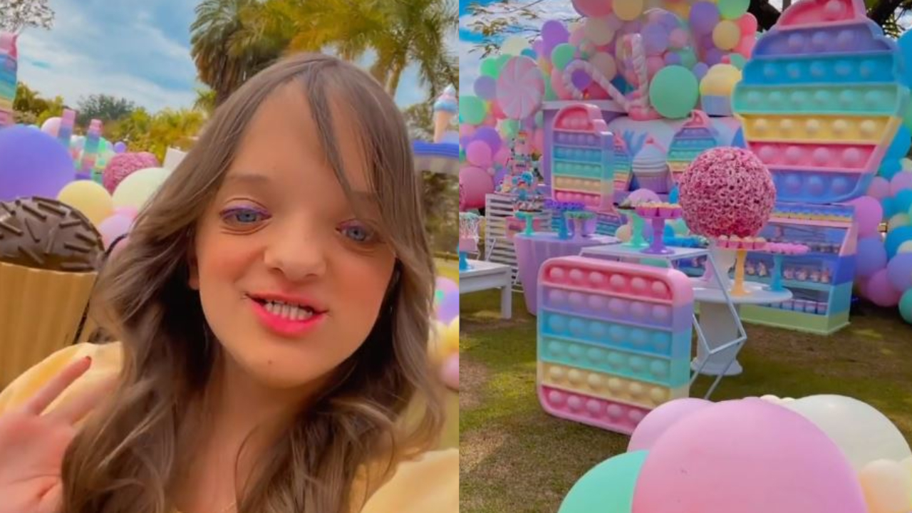 Rafa Justus ganha festão de aniversário e deixa fãs sem palavras ao exibir decoração: “Festa dos sonhos!”