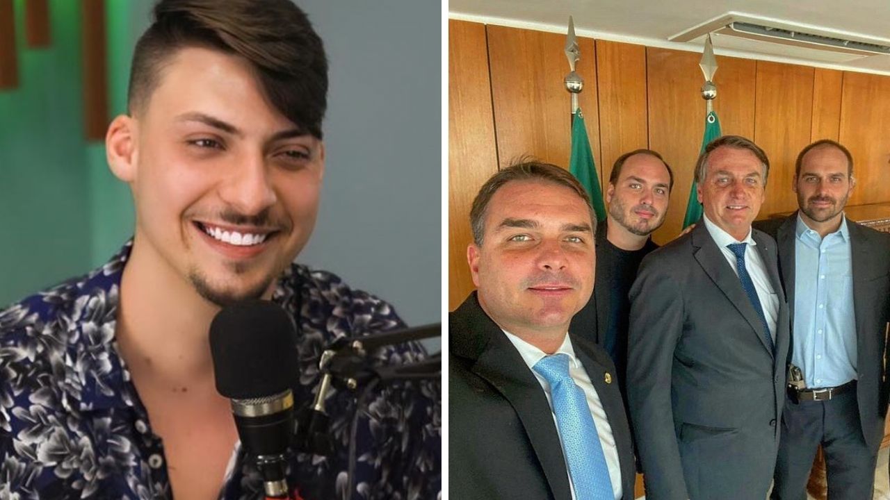 Filho de Bolsonaro surpreende ao revelar quem é o seu irmão favorito: “É o que me apoia mais”