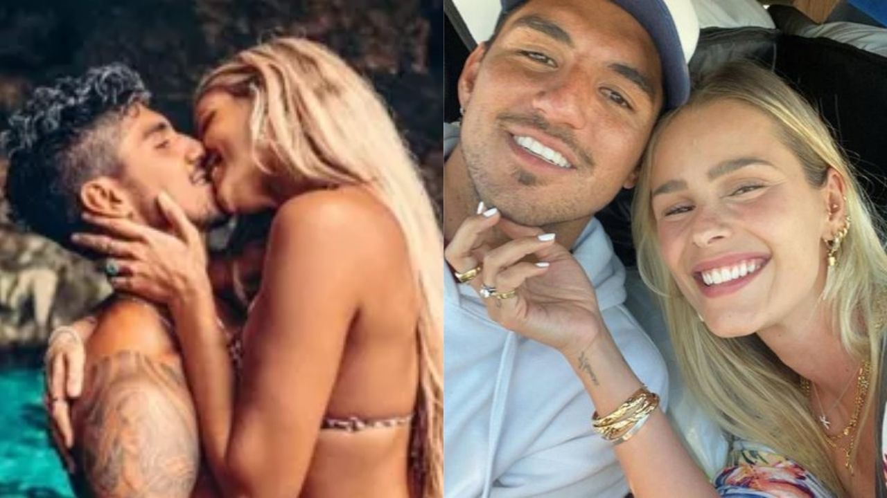 Luxuoso e romântico: Gabriel Medina eterniza foto ousada com Yasmin Brunet em colar personalizado