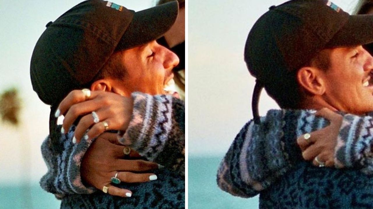 Gabriel Medina segura Yasmin Brunet no colo em cliques apaixonantes: “O amor sempre vence”