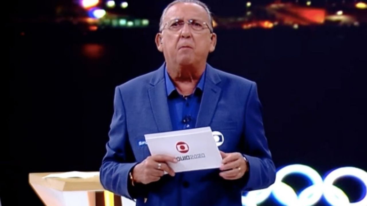 Em áudio vazado, Galvão Bueno revela desejo inusitado e fãs criam campanha: “Atendam o pedido”