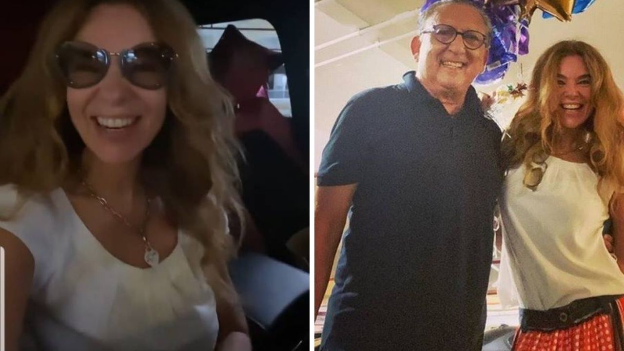 Esposa de Galvão Bueno cria surpresa ‘vergonhosa’ para receber o marido: “Mico com amor vale a pena”