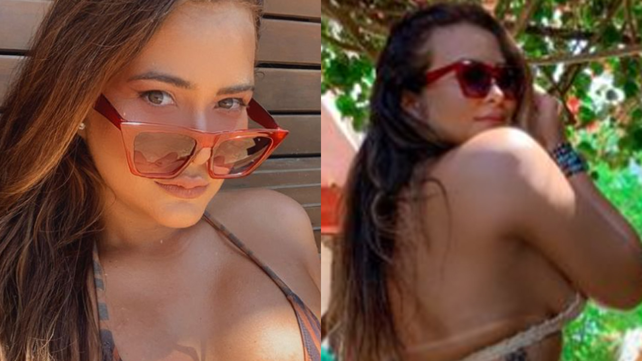 Geisy Arruda aparece de saída de banho transparente e mostra quase tudo: “Barbaridade”