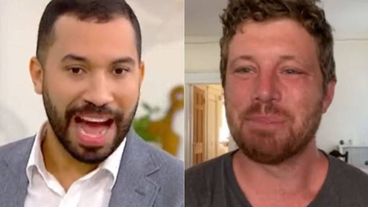 Voltou para a cachorrada? Ao vivo, ex-BBB Gil do Vigor dá ‘cantada’ em professor gringo: “Pegar o WhatsApp”