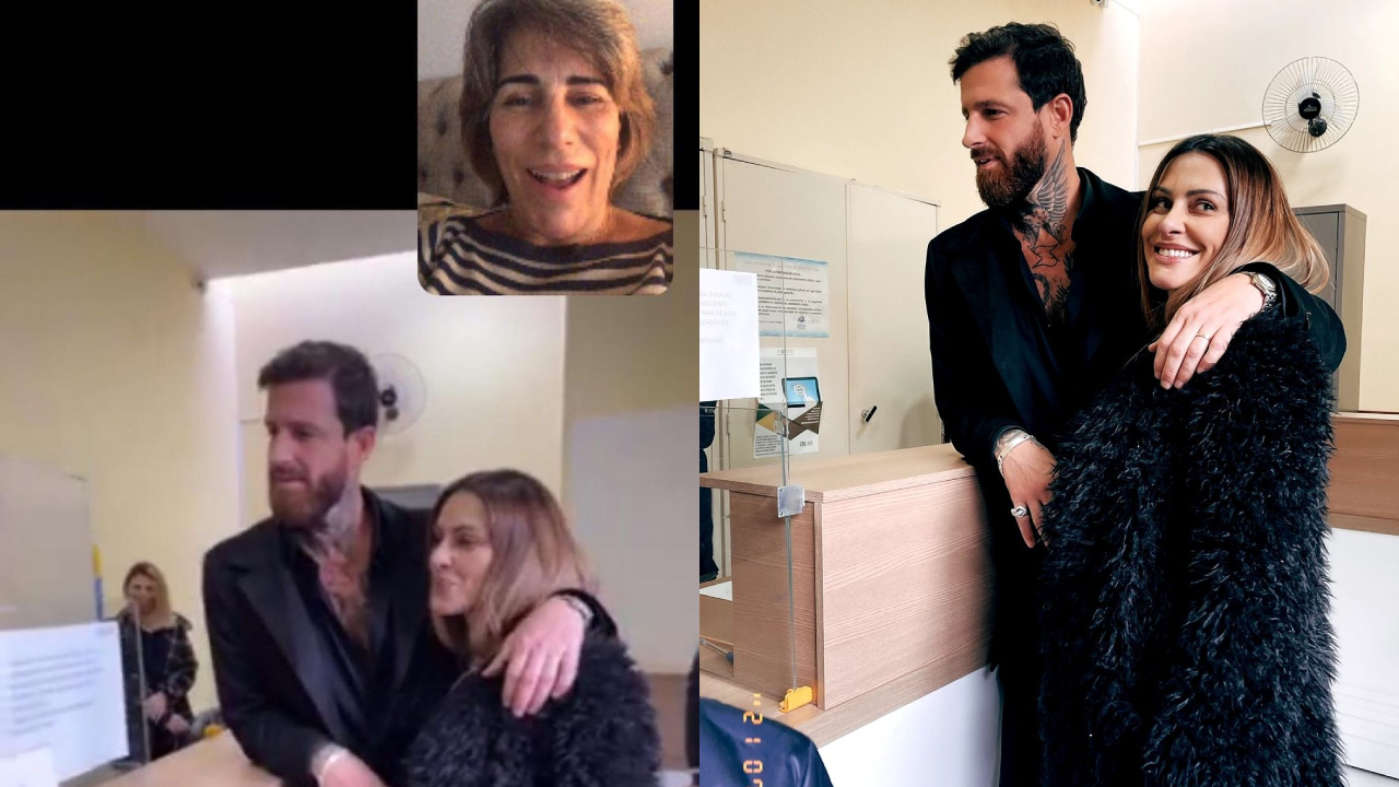 Gloria Pires revela que participou do casamento de Cleo através de videochamada: ”Muito especial”