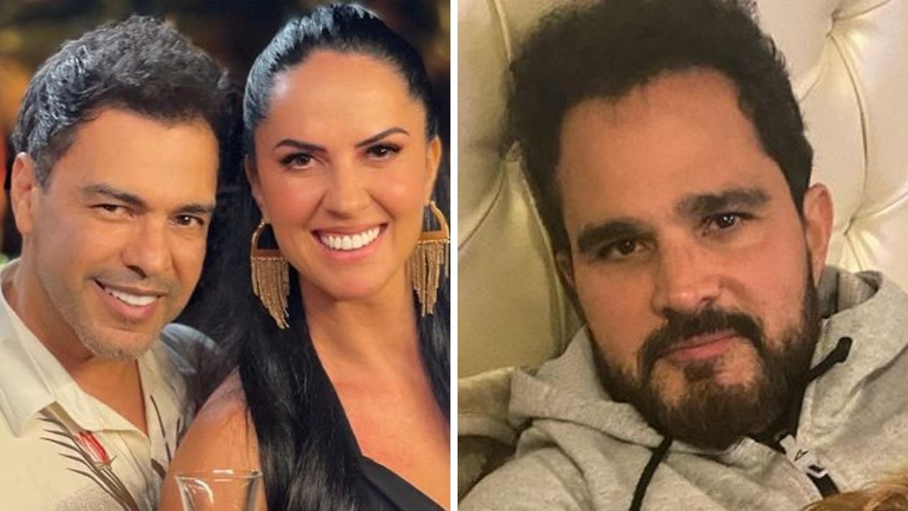 Graciele Lacerda é questionada sobre Luciano não visitar Zezé Di Camargo e desconversa: “Pergunta para ele”