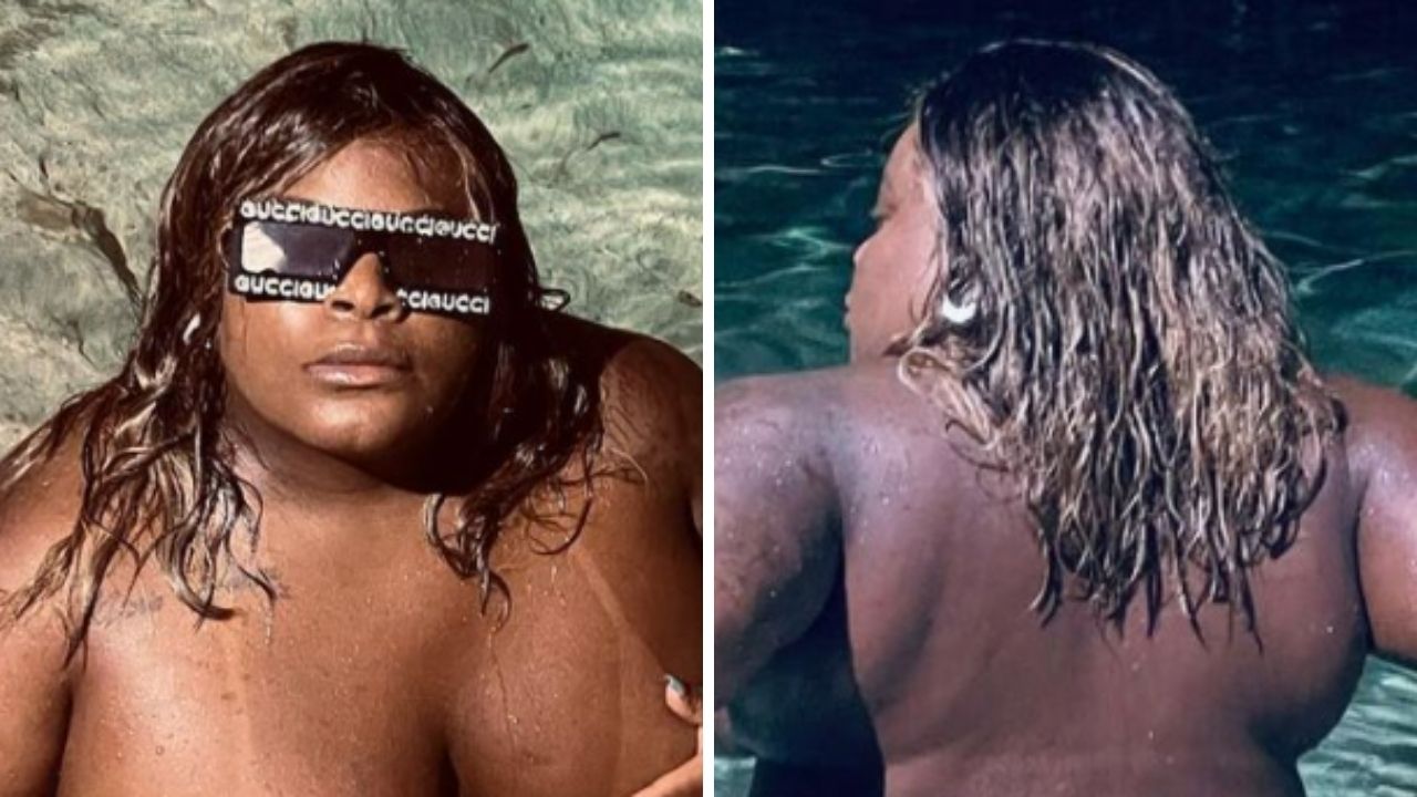 Jojo Todynho causa, tira a parte de cima do biquíni e mostra tudo nas redes sociais: “Ame-se”