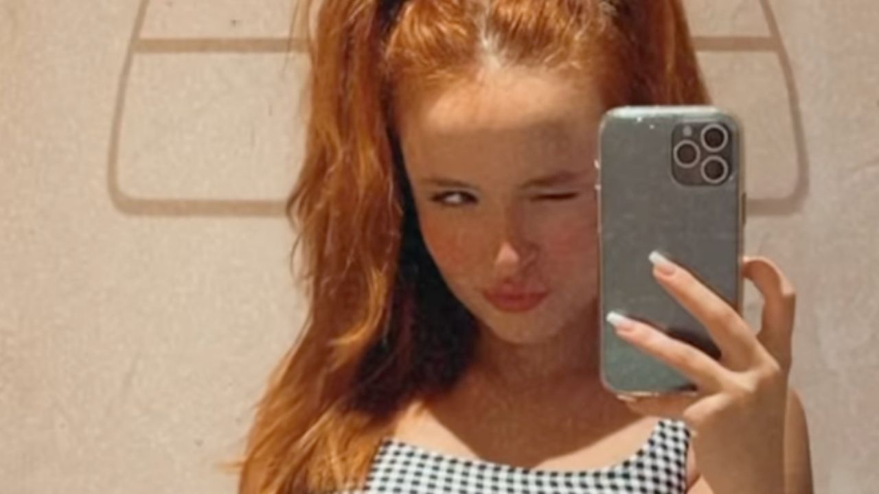Larissa Manoela surge de top e legging e fãs babam com corpão sarado: “A menininha cresceu”