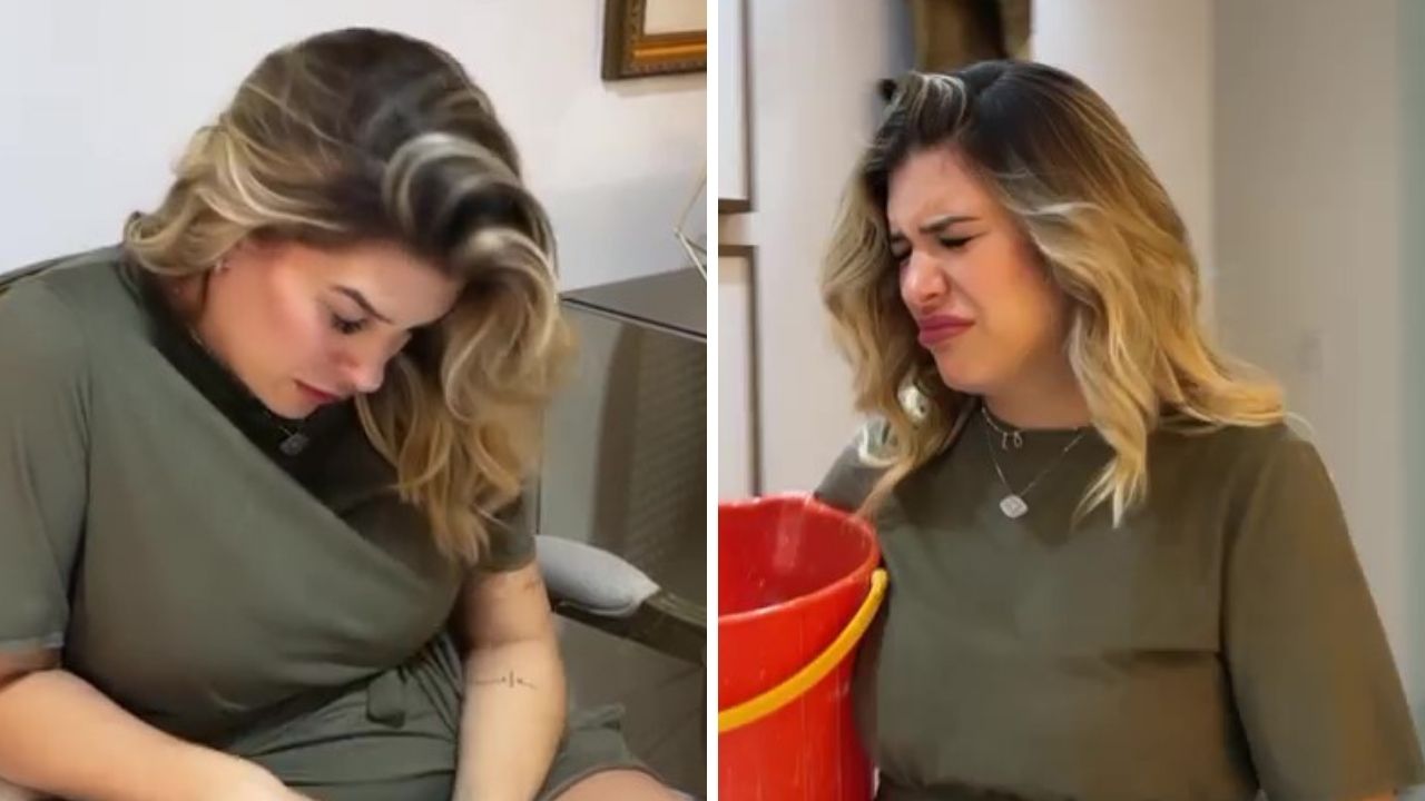 Lore Improta diverte a web mostrando dificuldades da gravidez e seguidoras se identificam: “Tive todas as fases”