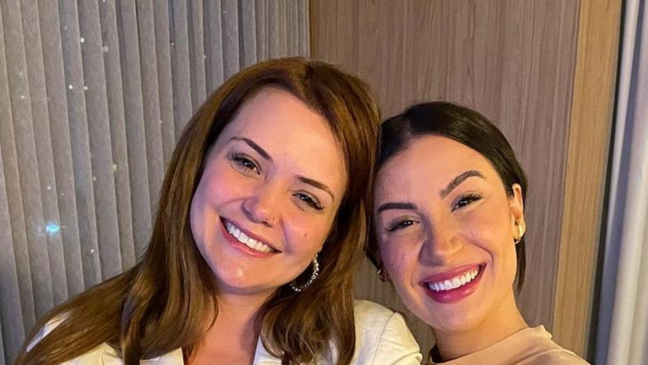 Ex-BBB Marcela Mc Gowan posa com o filho de Bianca Andrade nos braços e se derrete: ”Tia ama muito”