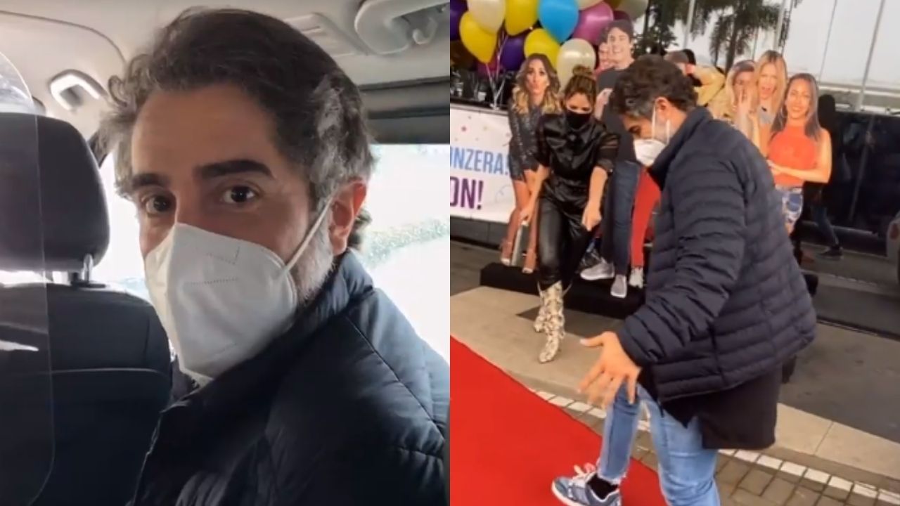 Em dia de estreia na Globo, Marcos Mion é recebido com tapete vermelho em hotel do Rio: “Isso que é recepção”