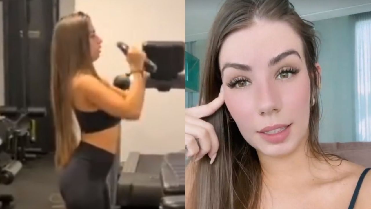 Focada, Maria Lina pega pesado na malhação e atribui valor terapêutico aos exercícios: “Faz bem pra cabeça”
