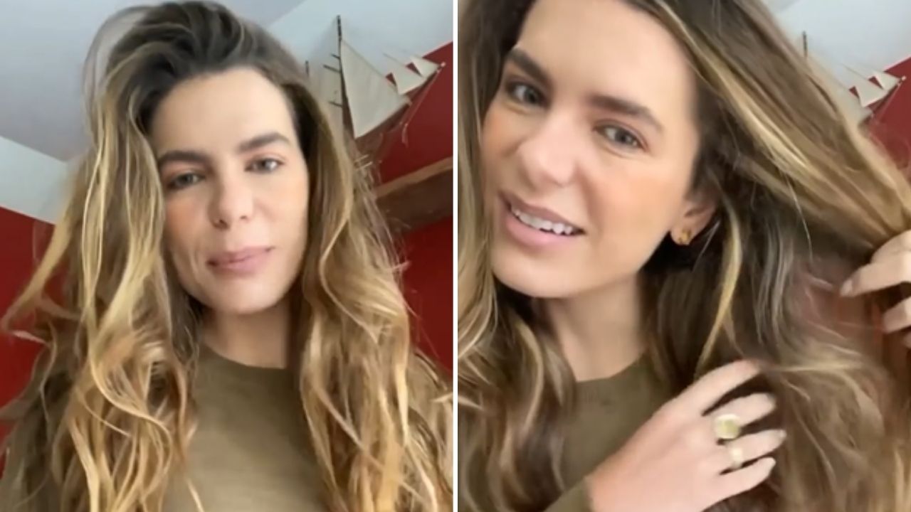 Mariana Goldfarb não desce do salto e rebate críticas a seu cabelo “bagunçado”: “Por que incomoda tanto?”