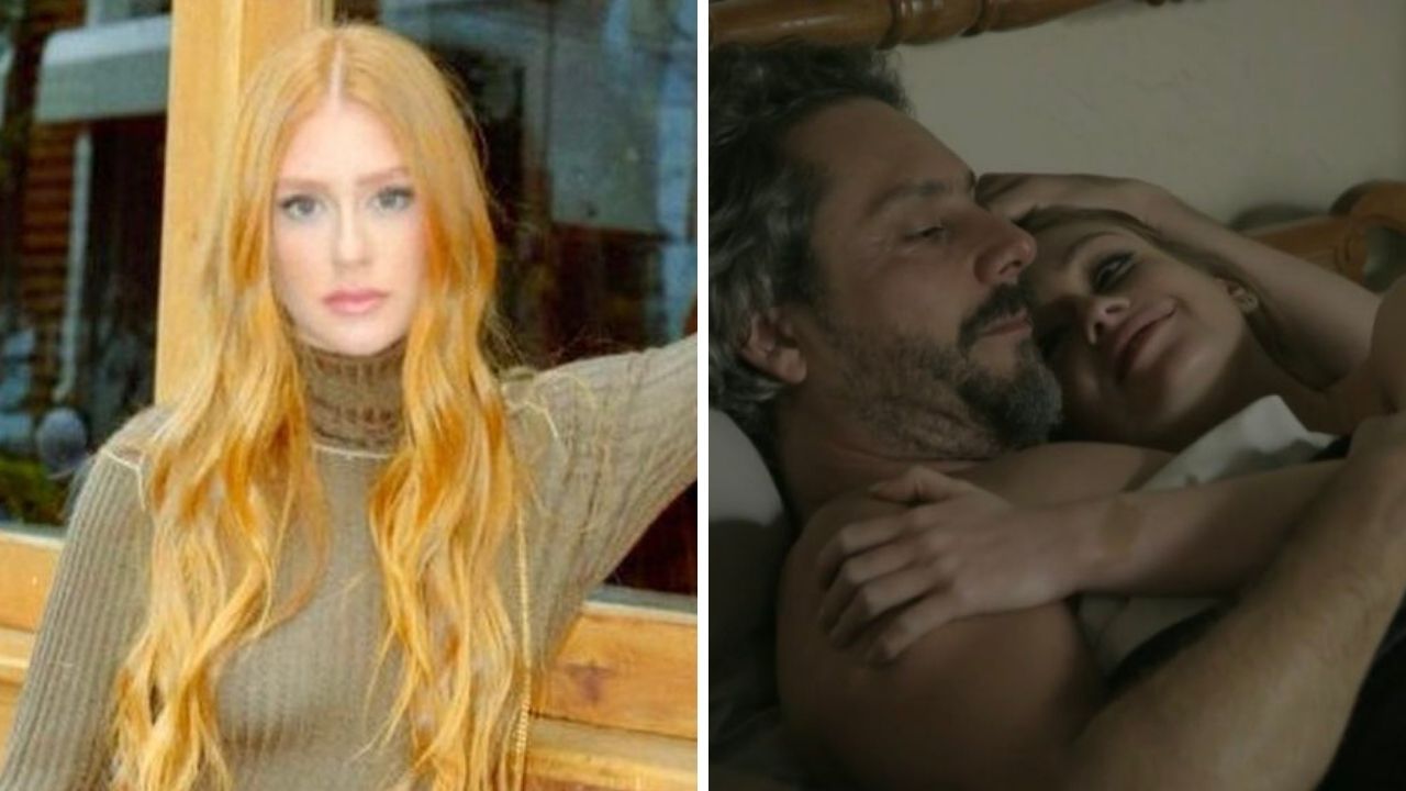 Marina Ruy Barbosa fala sobre desconforto da mãe ao ver suas cenas quentes na novela: “Fica tensa”
