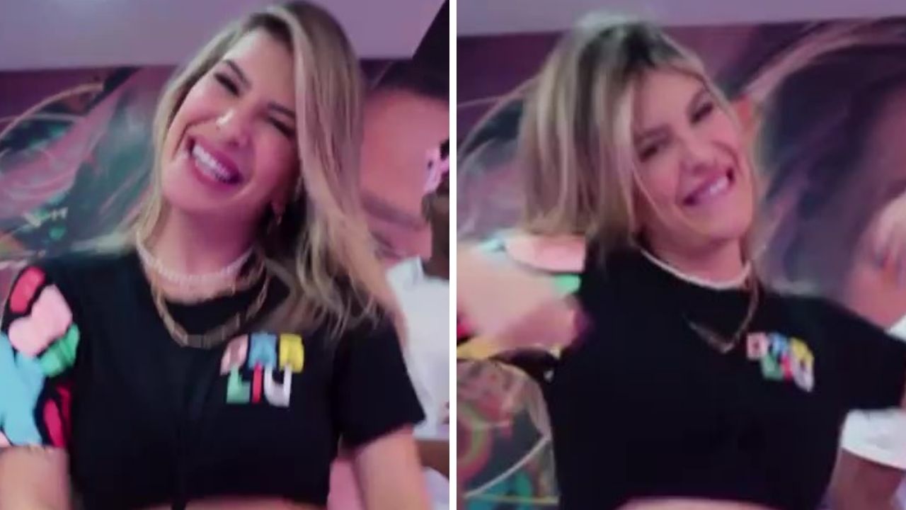 Na reta final da gravidez, Lore Improta exibe barrigão dançando e gingado impressiona: “Arrasou”