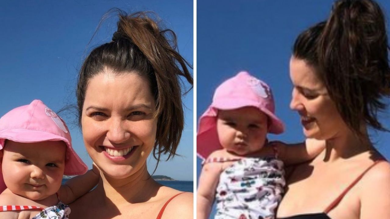 Nathalia Dill reage após fotos exibindo o corpo real na praia repercutirem: “Será que já estou fora do padrão?”