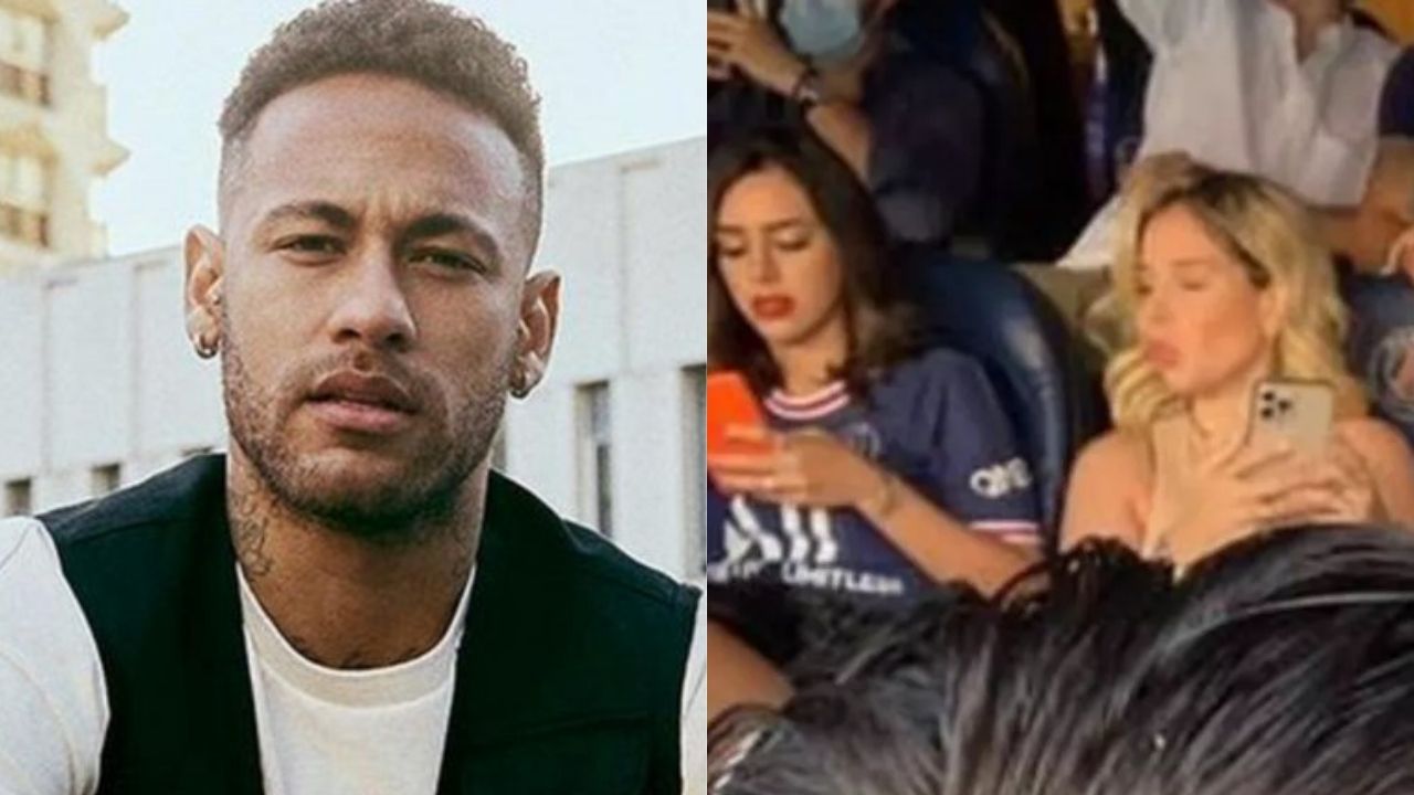 Tá ficando sério! Apontada como affair de Neymar Jr, modelo é flagrada em camarote de jogo do PSG